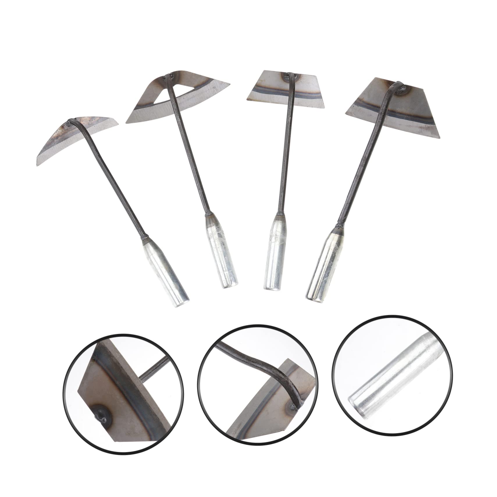 SUPVOX 4piezas Azadas De Mano para Jardinería y Multifuncionales para y Deshierbe
