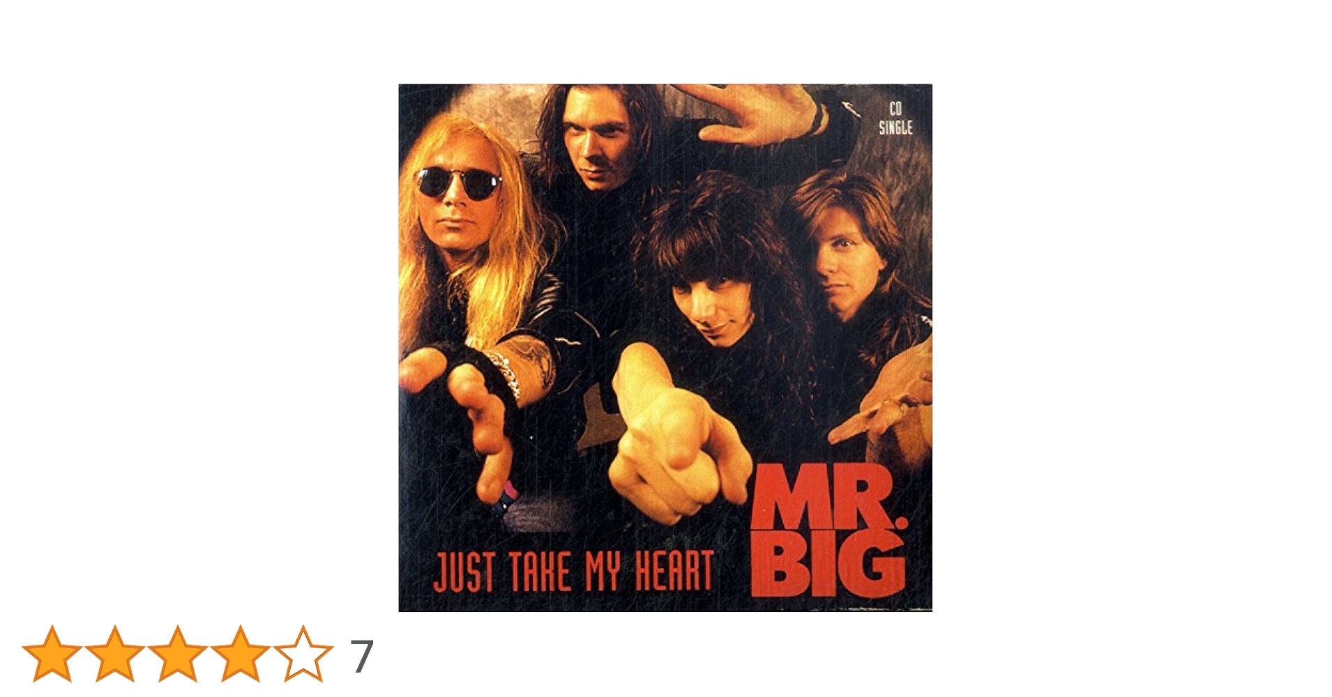 MR.BIG/ジャスト・テイク・マイ・ハート Amazon.co.jp: Just take my heart [Single-CD]: ミュージック