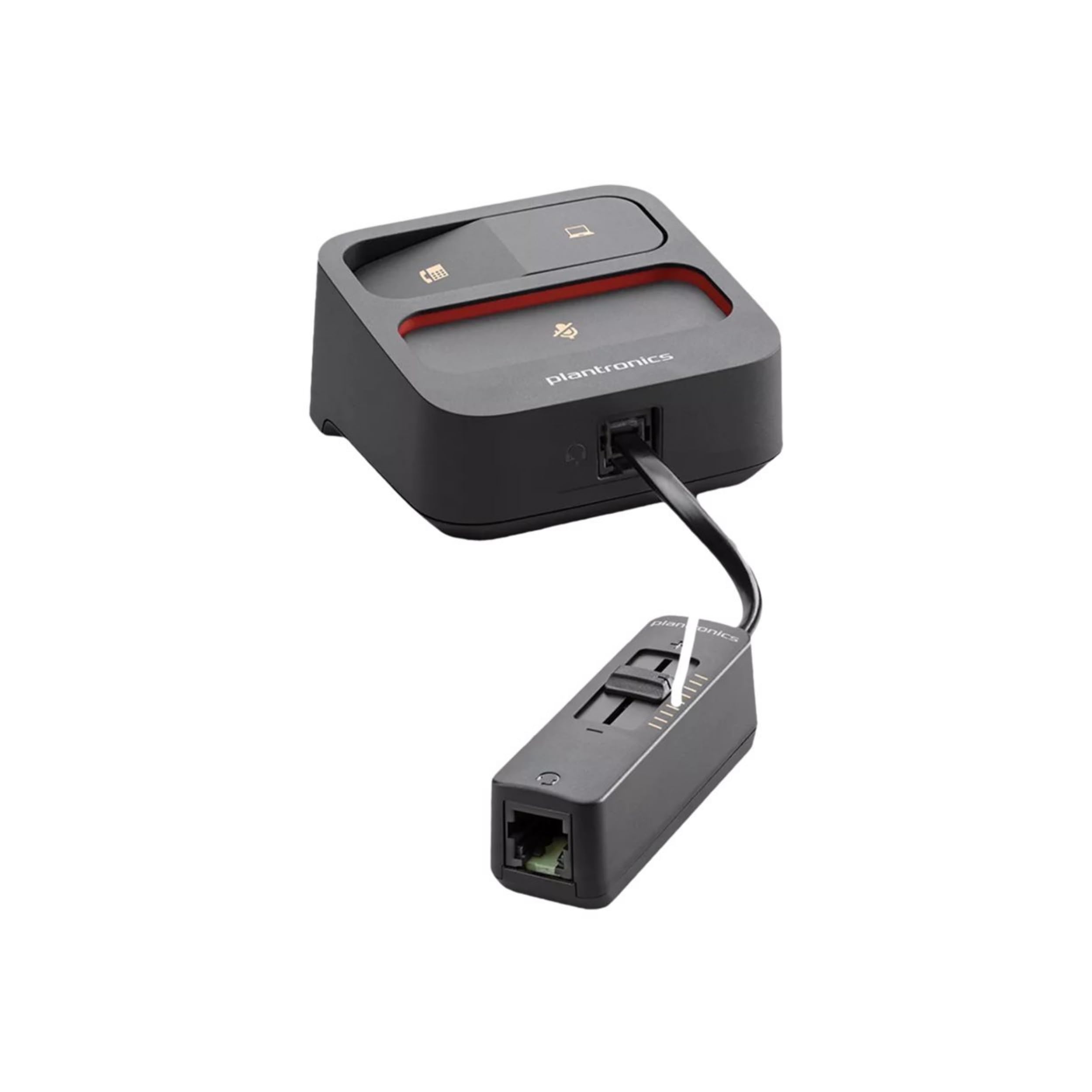 Plantronics MDA100 QD Negro Equipo para Central telefónica MDA100 QD, Negro, EncorePro 700 (HW710, HW720), EncorePro 500 (HW510, HW520, HW530, HW540), SupraPlus.