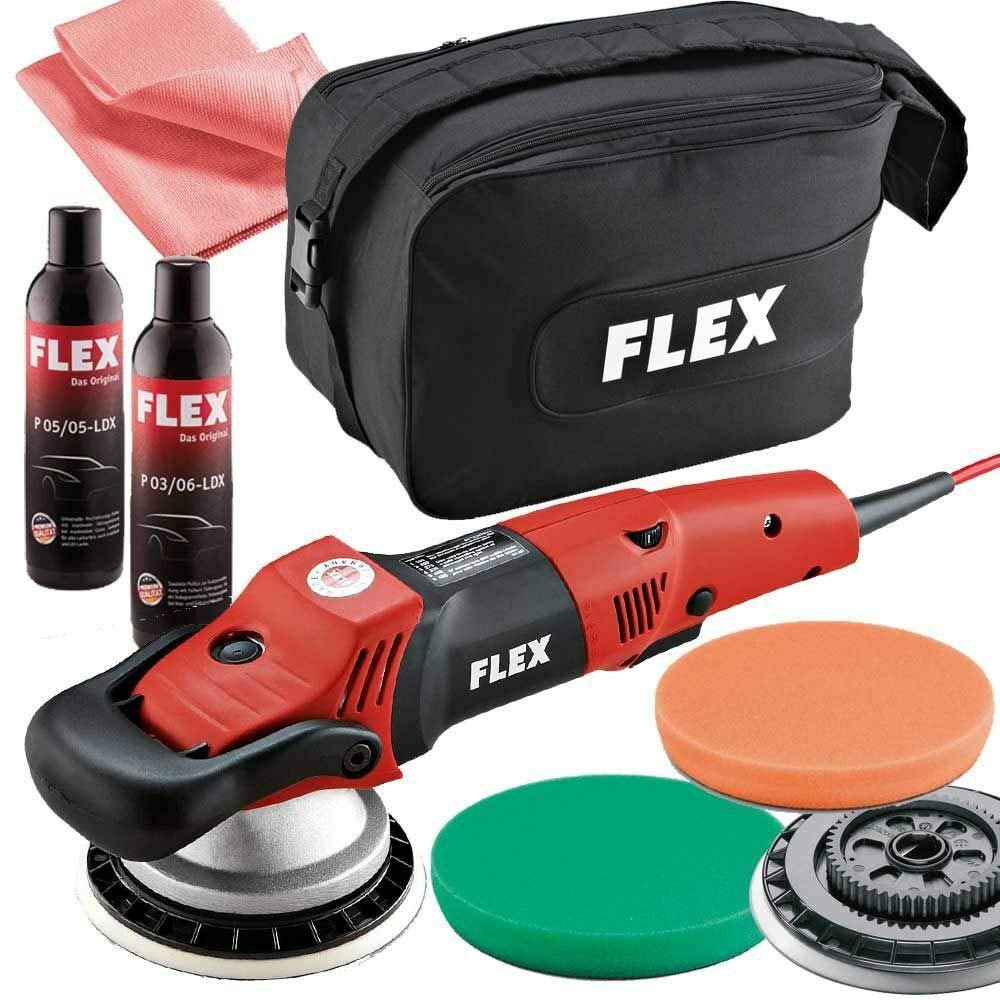 Flex XC 3401 VRG Kit, polisseuse excentrique orbitale, 1010 W, 480 tr/min