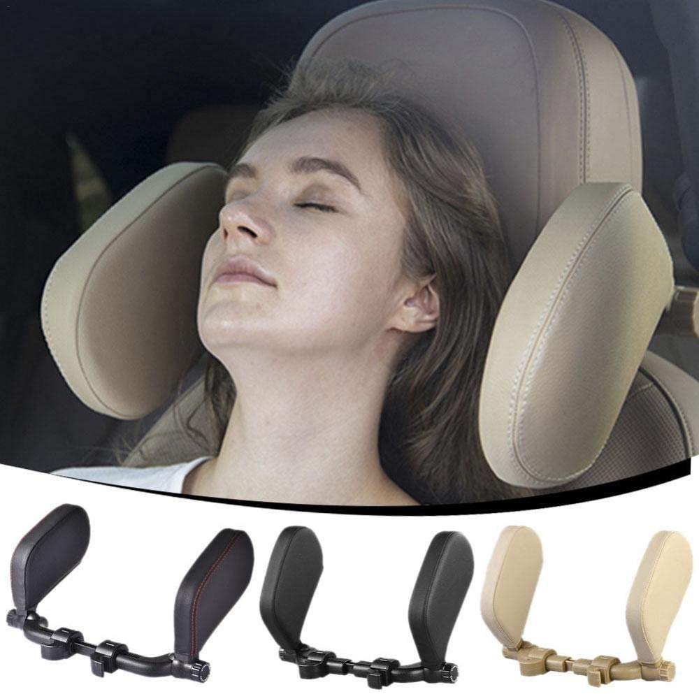 Cuscino Per Poggiatesta Per Seggiolino Auto, Cuscino Per Seggiolino Auto Poggiatesta Supporto Per Collo Cuscino Per Dormire Da Viaggio, Cuscino Di Sicurezza Per Auto Design A Forma Di U In Cotone Memo