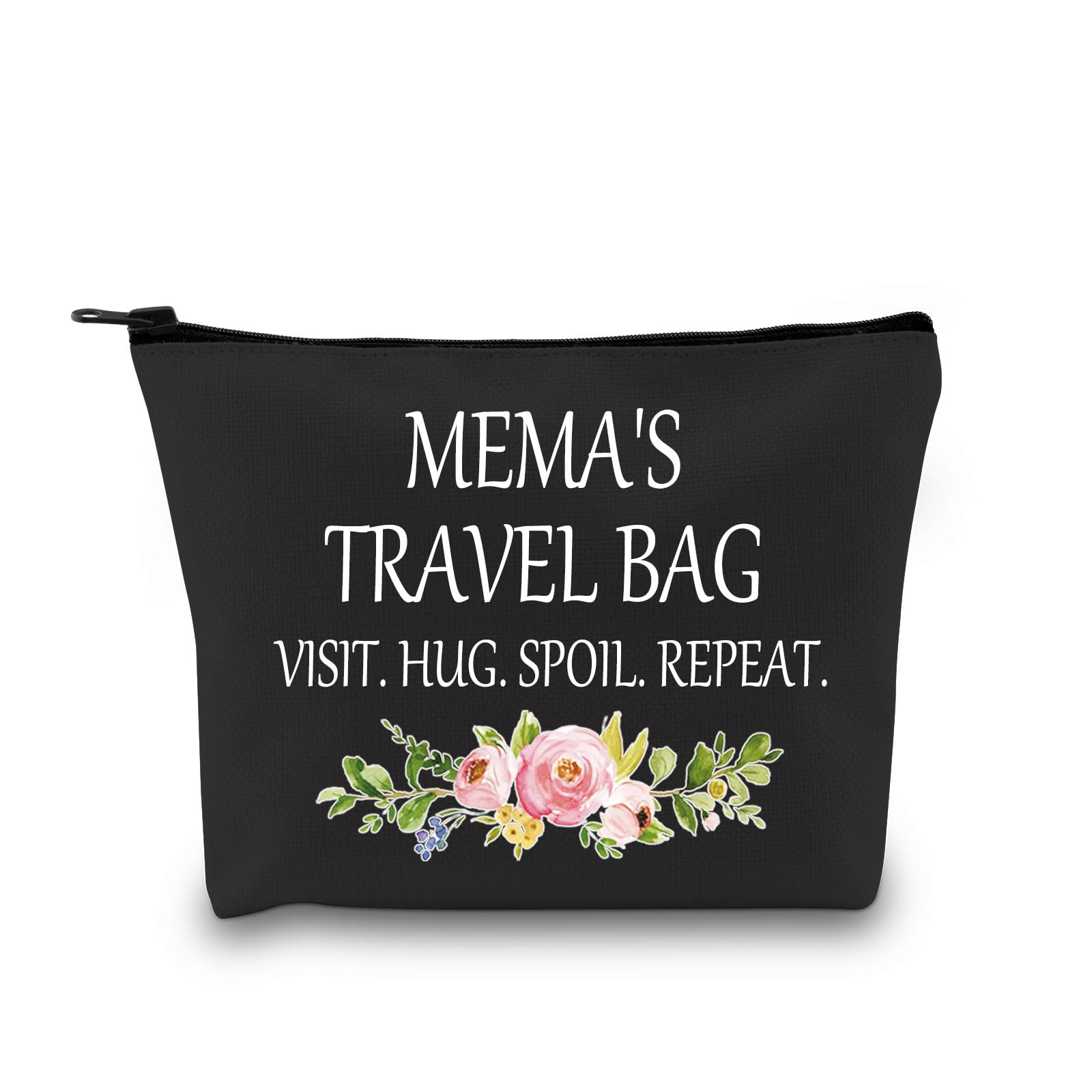 GJTIMMema Cosmetic bag Grandma Mema Mothers Day Birthday Appreciation Gift Travel Toiletry bag for Mema