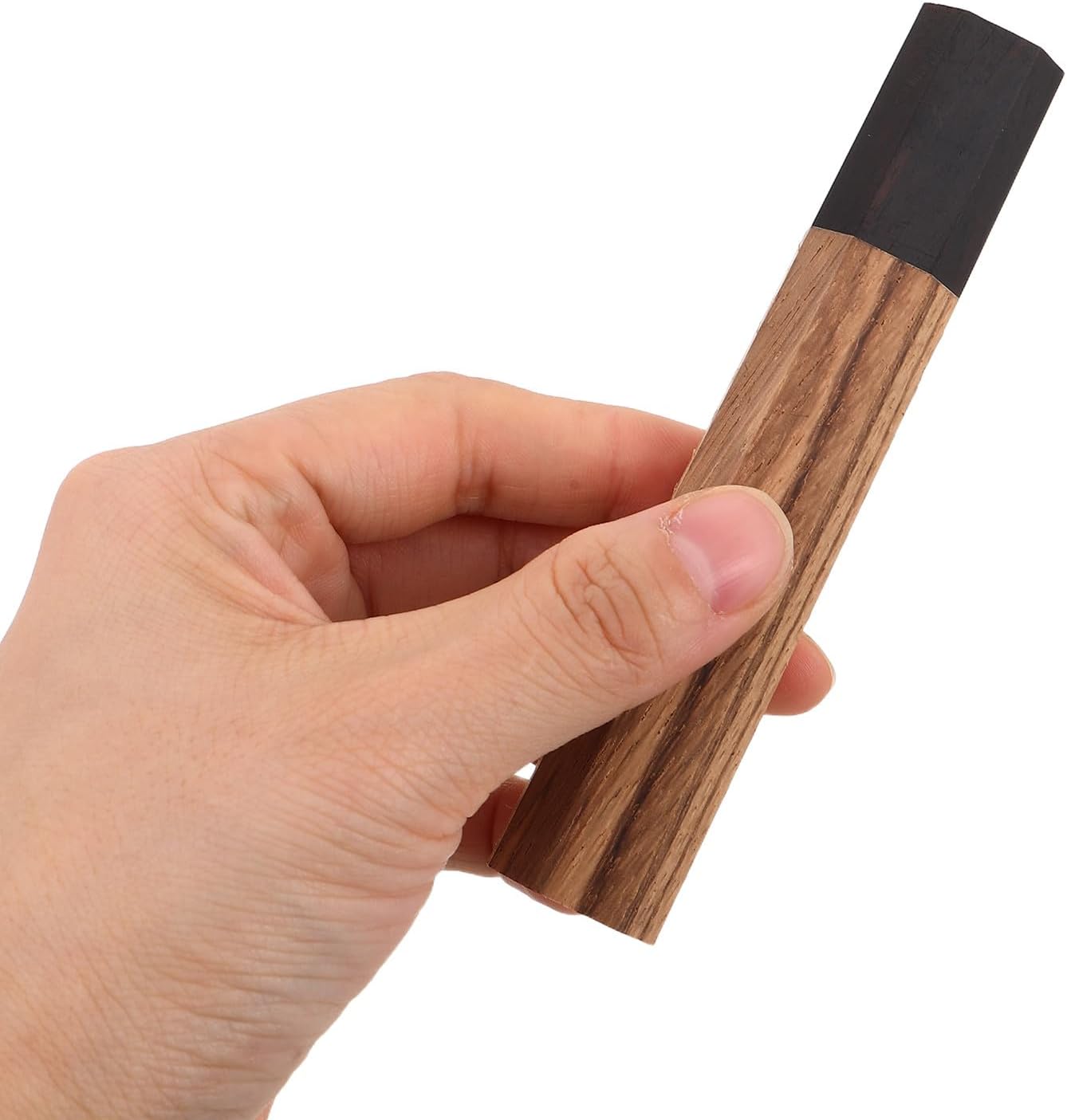 Japanese Kitchen Knife Handle: Octagonal Handle Replacement - Wooden Grip For Japanese Kitchen Chef Knife Replacement 2.2MM Hole