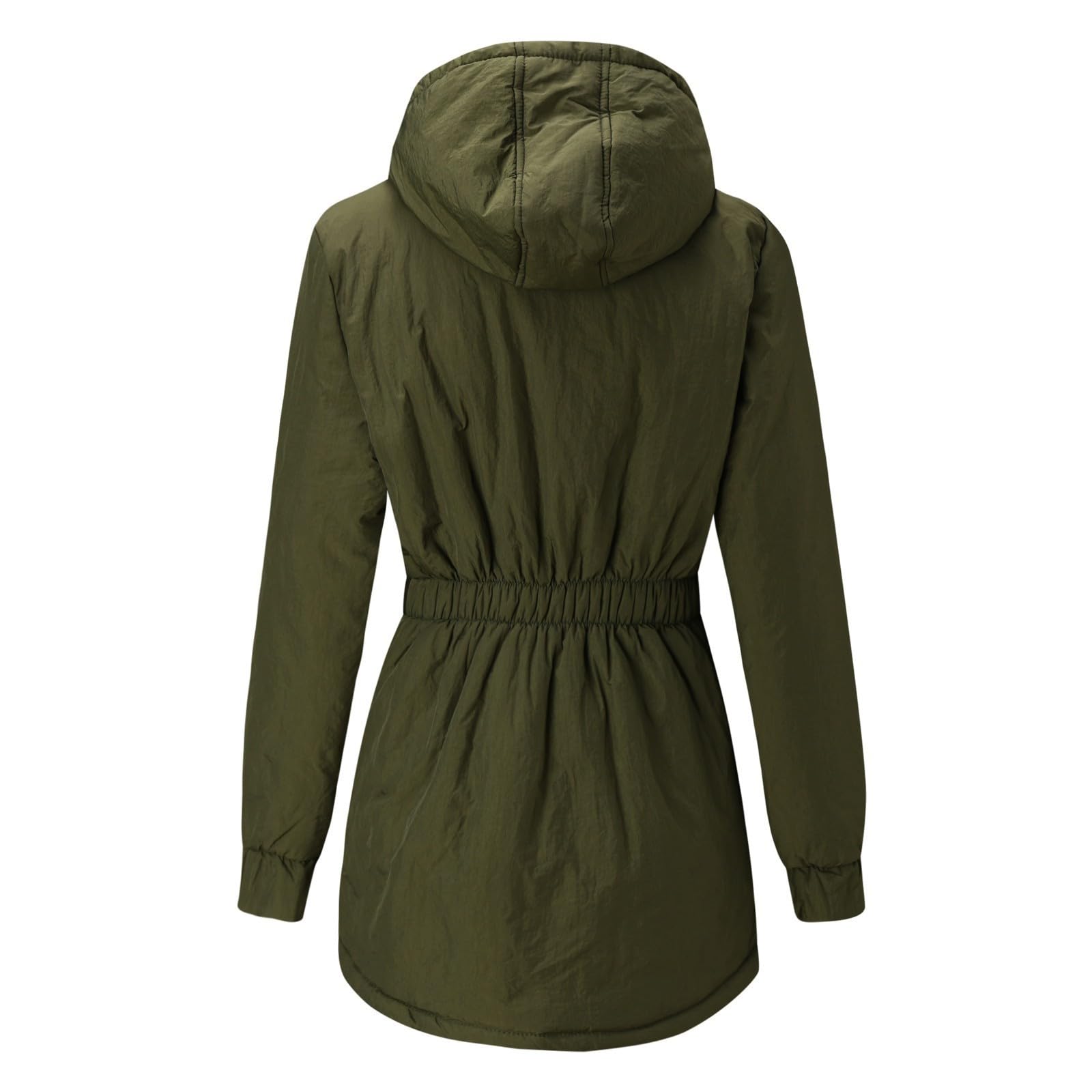Winterjacke Damen Warm Parka Gefüttert Wintermantel Mit Kapuze Mantel
