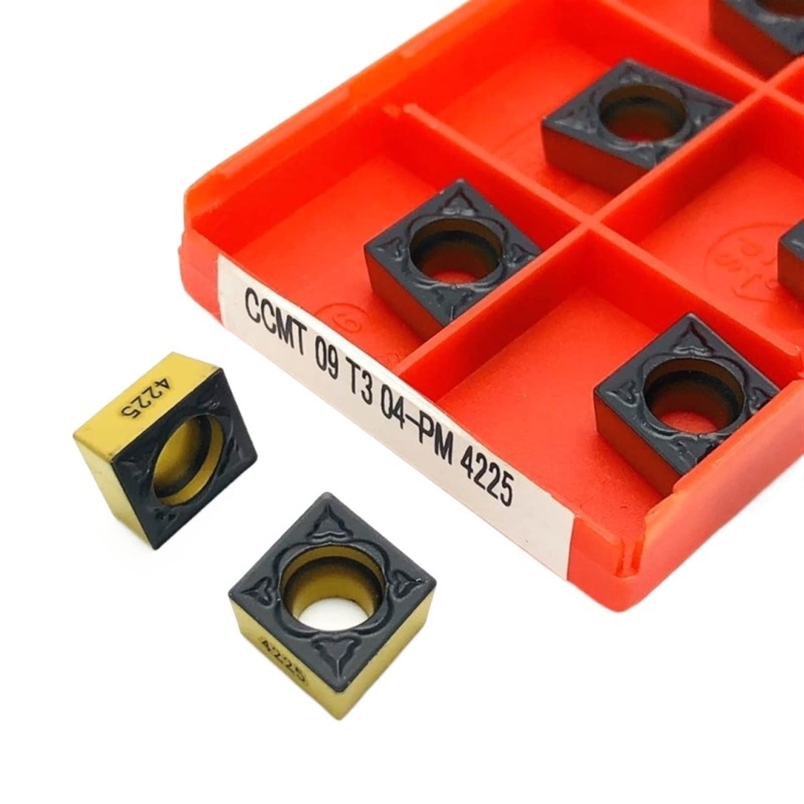 Fraise inserts CCMT09T308 PM 4225 pour éviter l'usure prématurée sur tour