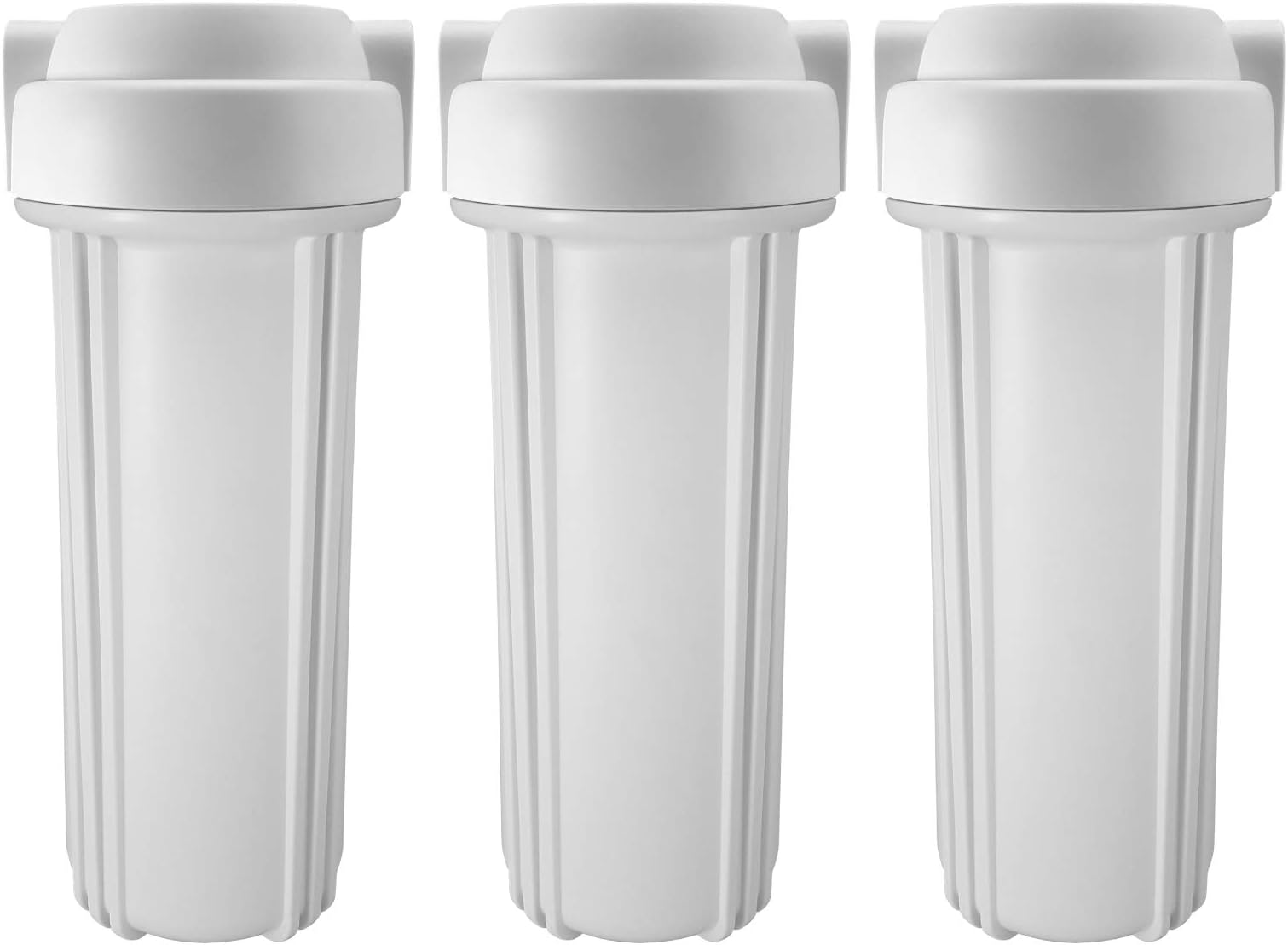 EXPRESS WATERPRTHSF10DB14-3PK Standard 10" Filter Housing, 3 Count (Pack of 1), White