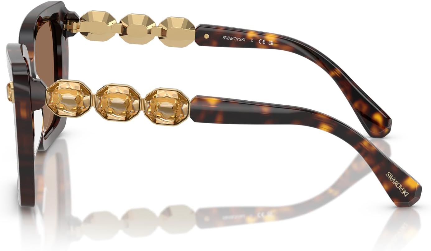 Swarovski womens Sk6032 Square Sunglasses