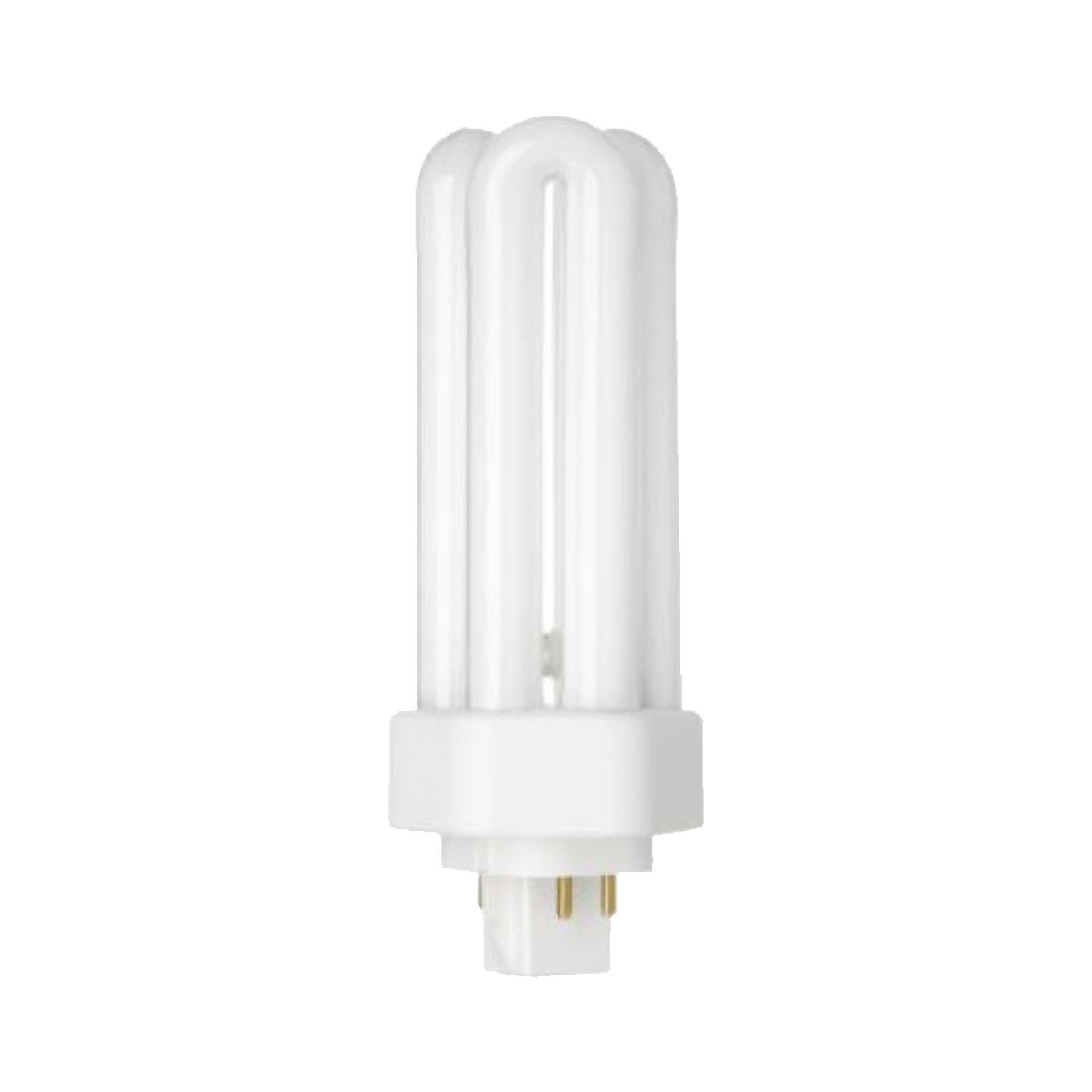GE Low Energy Lighting 4 Pin Triple Tube CFL 26w GX24Q-3 ExtWarm White (2700k) 12000 Hours
