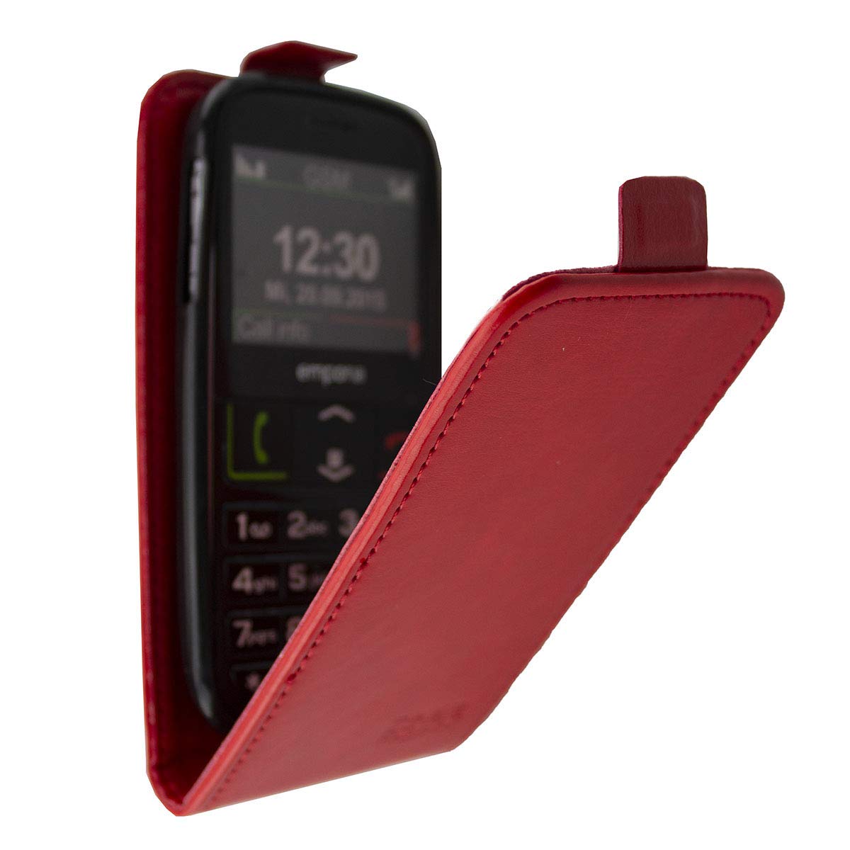 Caseroxx TPU Hülle Transparent Für Emporia Euphoria/Active V50 4G – Stoßfeste Schutzhülle Mit Rutschfestem Grip