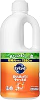 キュキュット 【大容量】 食器用洗剤 長もち泡がパッ! キュッと実感! オレンジの香り 詰替え用 1380ｍｌ