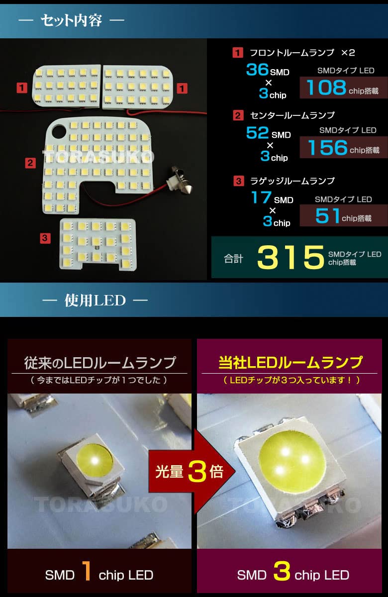 Amazon | NV150 AD ADバン LED ルームランプ VE LX