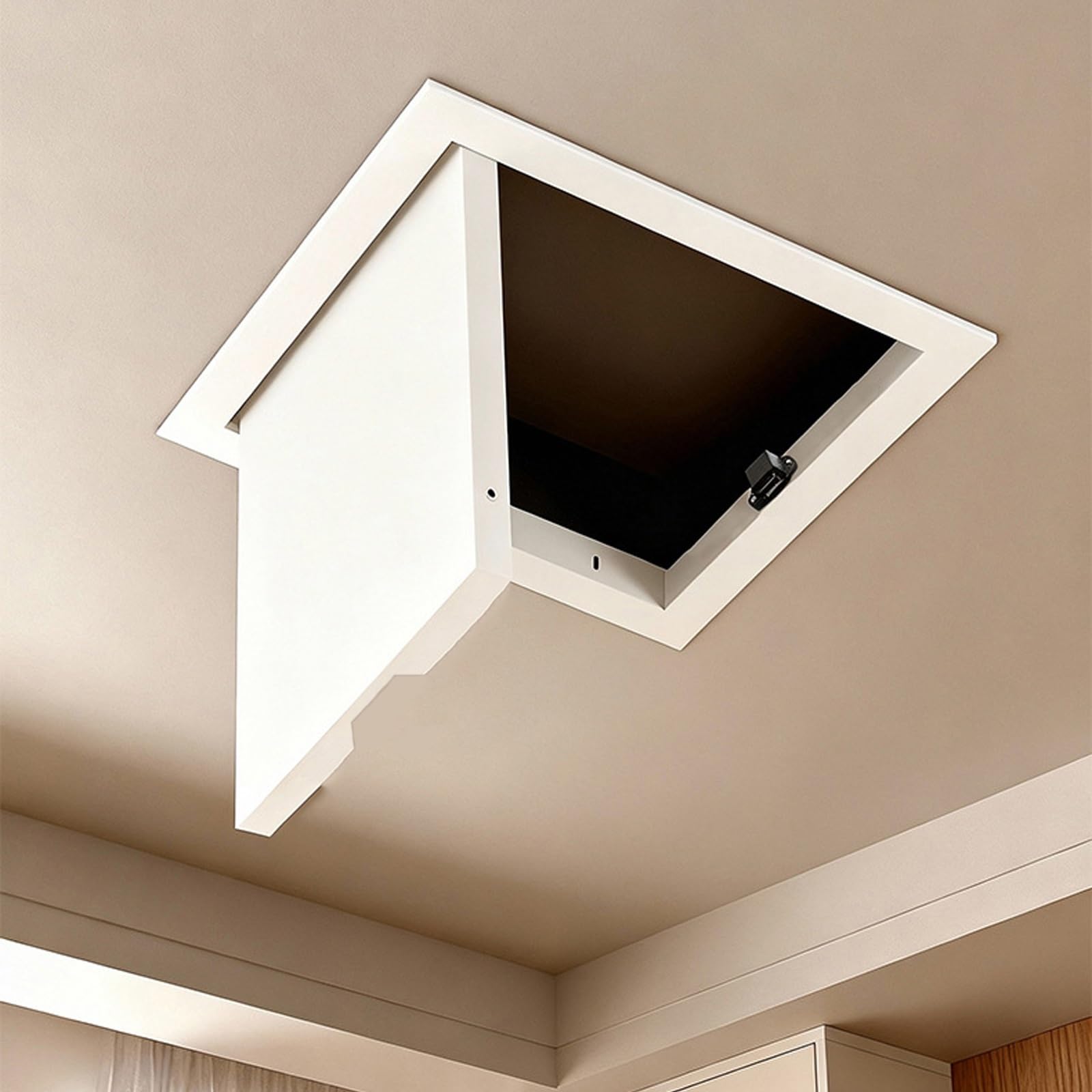 Panneau D'accès - Ouverture Par Clic Pour Plafond/mur, Trappe D'inspection Encastrée, Cadre En Aluminium, Résistant À La Déformation, Porte D'entretien Pour La Plomberie/l'électricité(45x55cm)