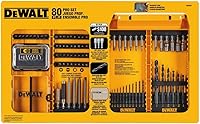 Vista 2 de DEWALT DW2587 Juego profesional de perforación/atornillado de 80 piezas