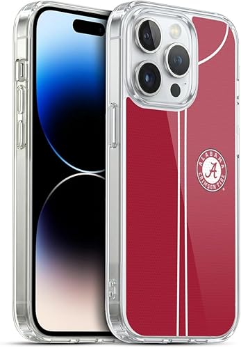 Miniatura 169 de Head Case Designs Funda de gel con logotipo oficial de la Universidad de Alabama UA [protección de grado militar] compatible con Apple iPhone 11
