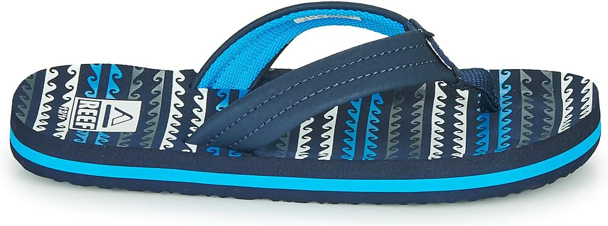 Reef Kids Ahi Kids Sandals 2-3 D(M) US Men Water Blue