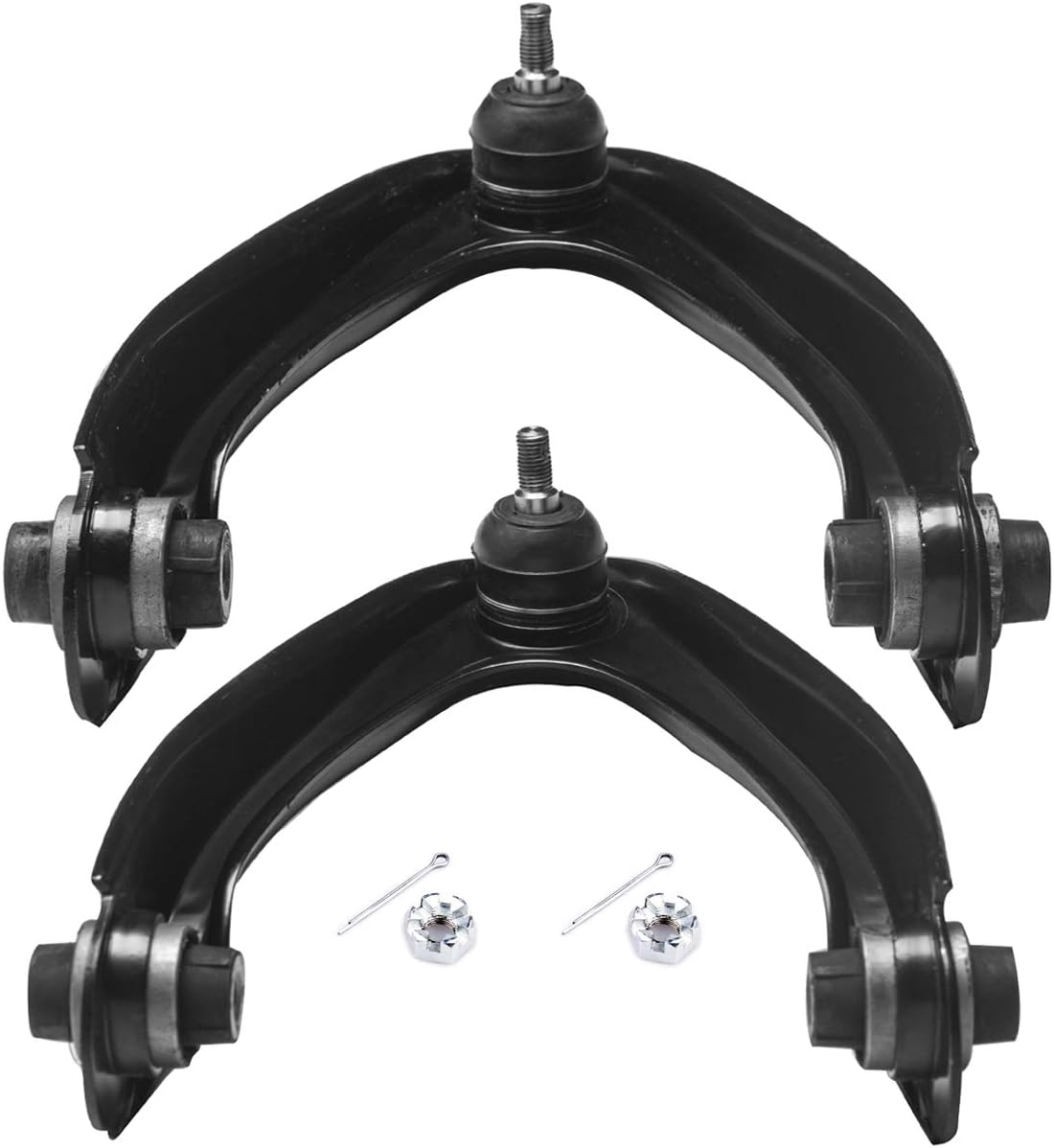 TUCAREST 2Pcs K80883 K80884 Left Right Front Upper Control Arm and Ball Joint Assembly Compatible With 1997 1998 1999 2000 2001 Ho-nda CR-V Driver Passenger Side Suspension