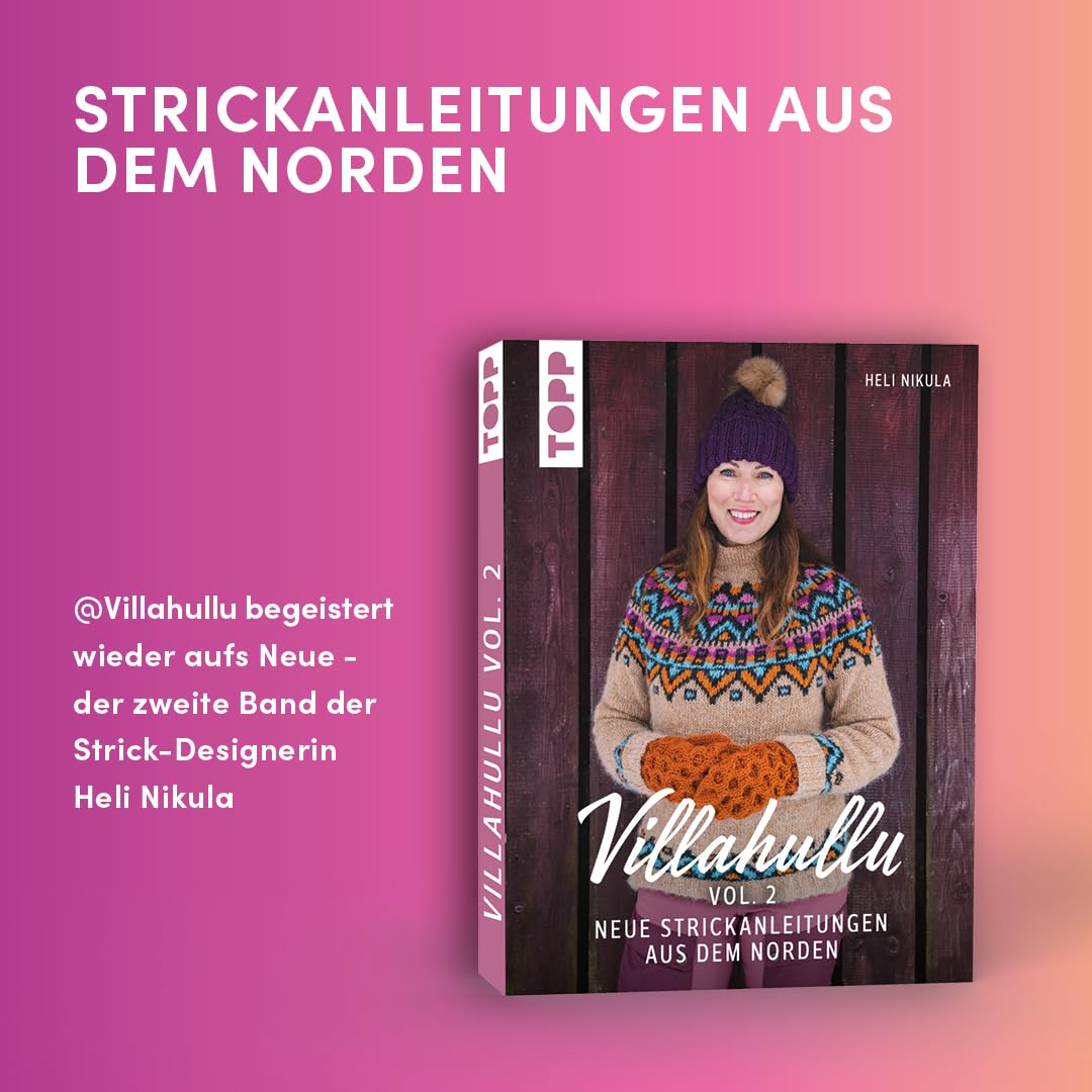 Villahullu Vol. 2: Neue Strickanleitungen aus dem Norden