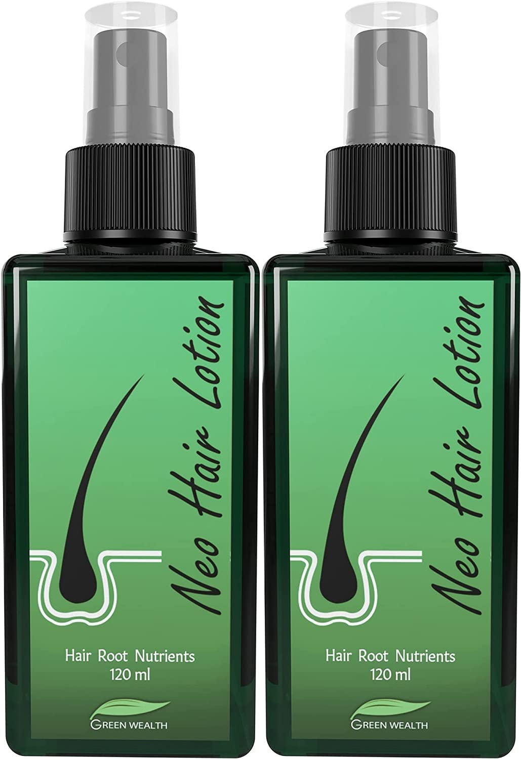 Buy Neo Hair Lotion Pack of 2 ORIGINAL120ml 4 Fl Oz each Made in