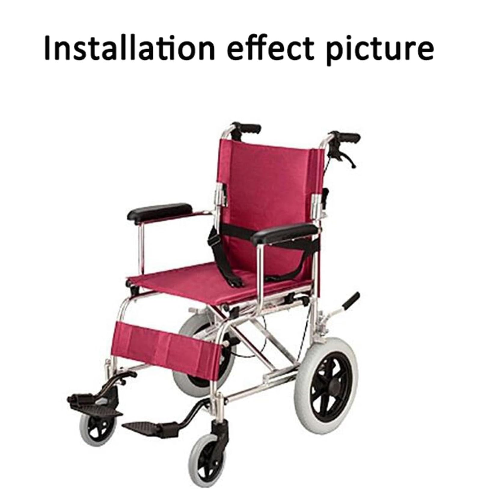 Ruedas Giratorias para Silla de Ruedas,1par de ruedas traseras para silla de ruedas de 12 pulgadas,construcción de neumático macizo gris,accesorios de ruedas de repuesto universales para silla de rued