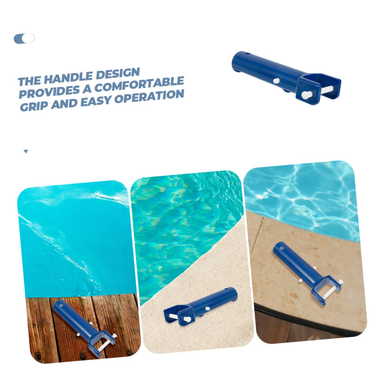 VANZACK 10piezas Mango De Repuesto para Aspirador De Piscina Accesorio para Limpieza De De Piscina Diseño Ergonómico y Instalación