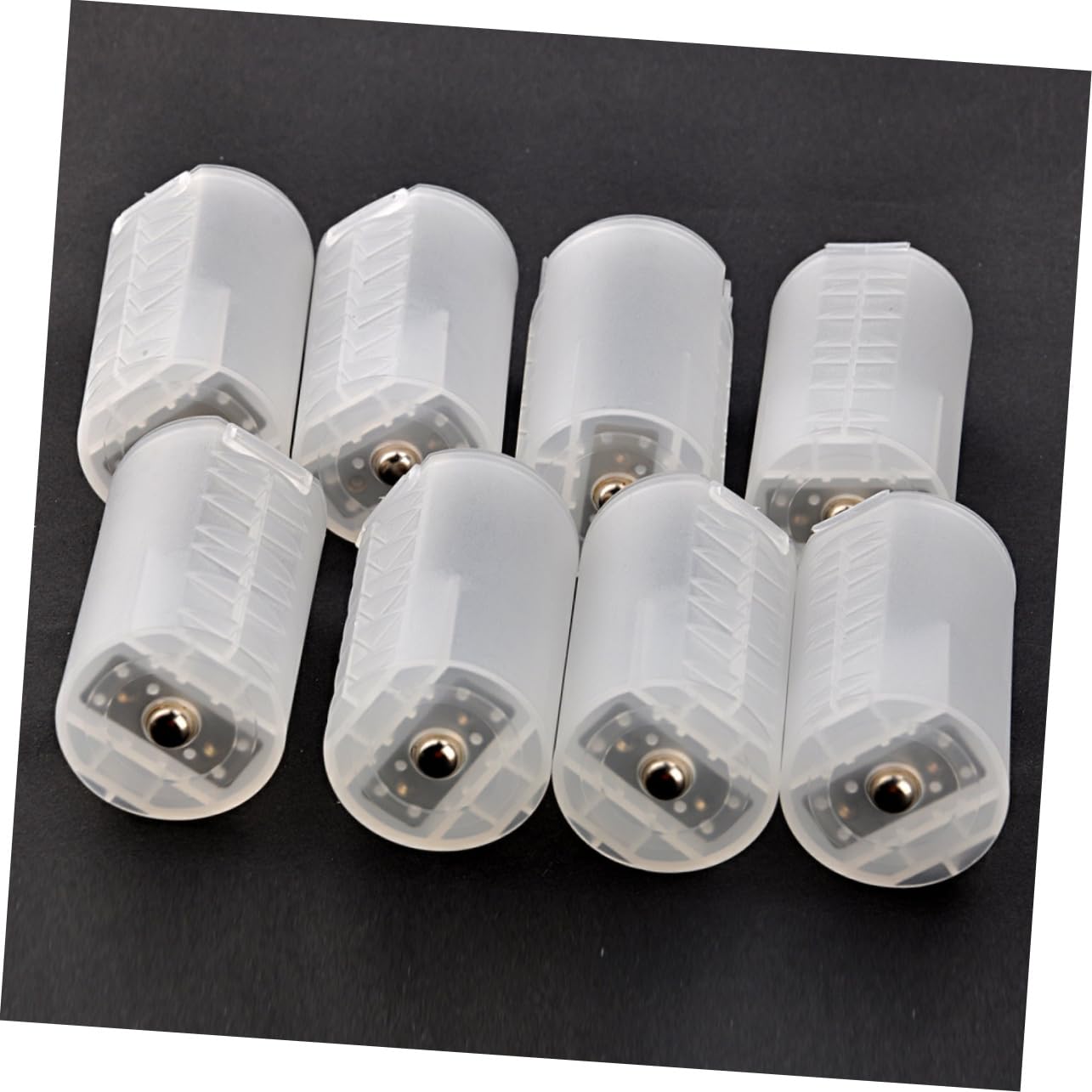 Hemobllo 3er-set Batterieadapter-set Aa Auf Konvertergehäuse Aus Hartplastik Kompatibilität Mit 1 Oder 2 Aa-batterien Unerlässlich 8 Stück * 3
