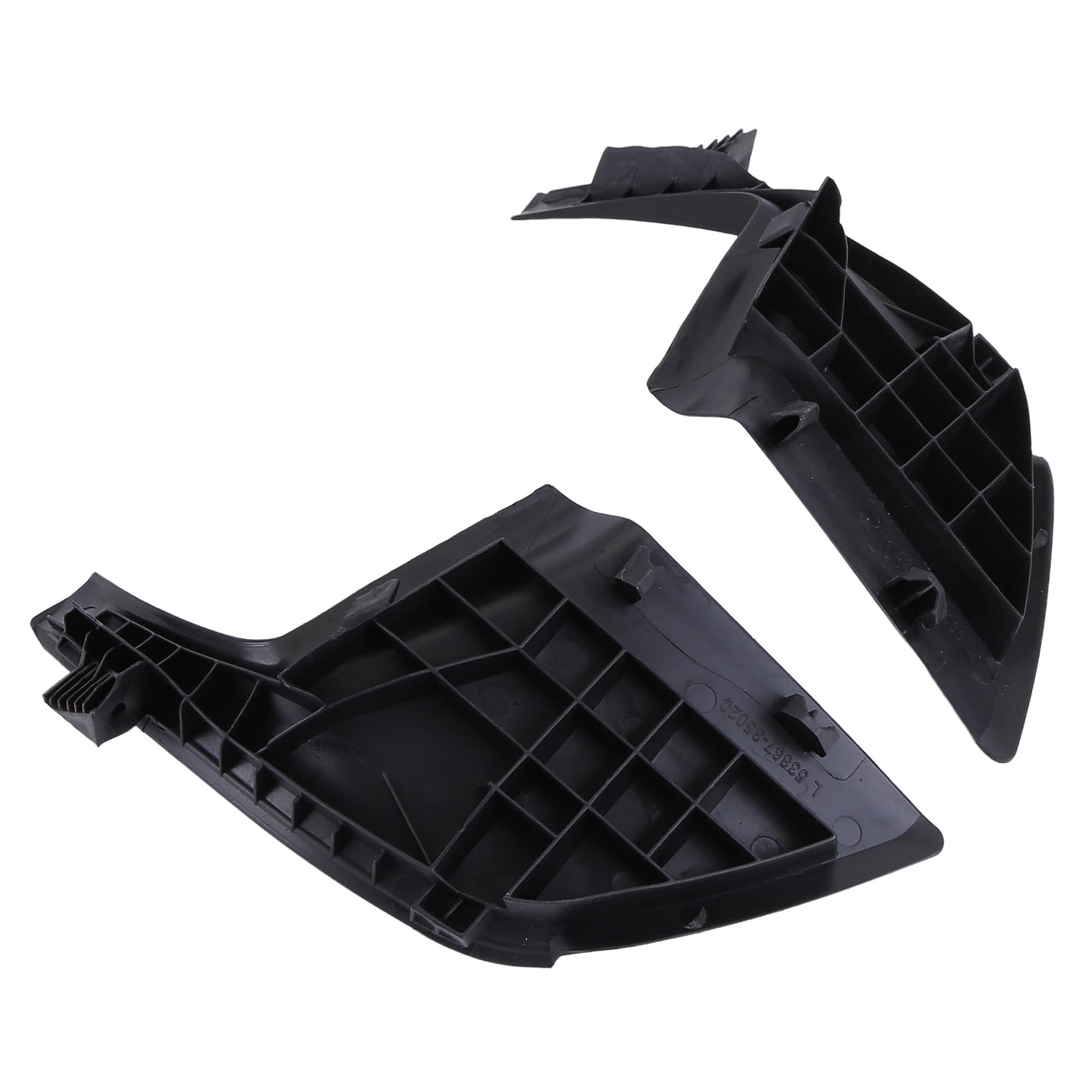 2PCS Front Windshield Wiper Side Cowl Extension Cover Trim for 4 Runnner 2010-2023 Left&Right Front Fender to Cowl Hood Side Seal Extension Trim