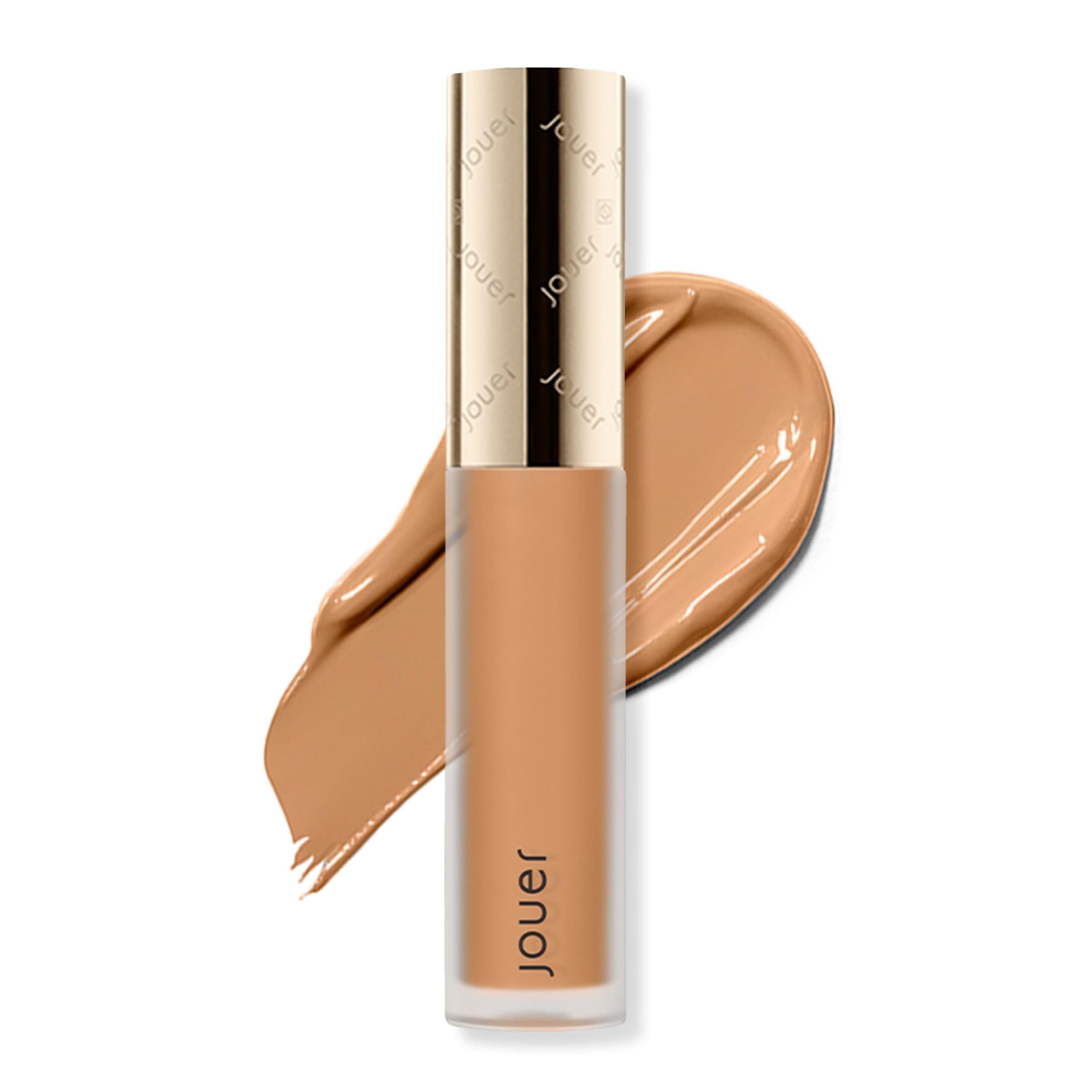Jouer Essential High Coverage Liquid Concealer - Brightening Concealer - Color Corrector for Under Eye Dark Circles, Spot Coverage, and Eye Primer -
