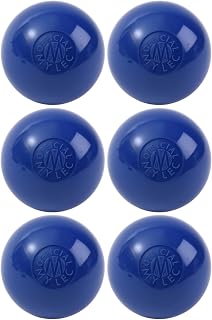 Mylec – Pelota Pelotas de Hockey, Tiempo frío (Pack de 6), Color Amarillo