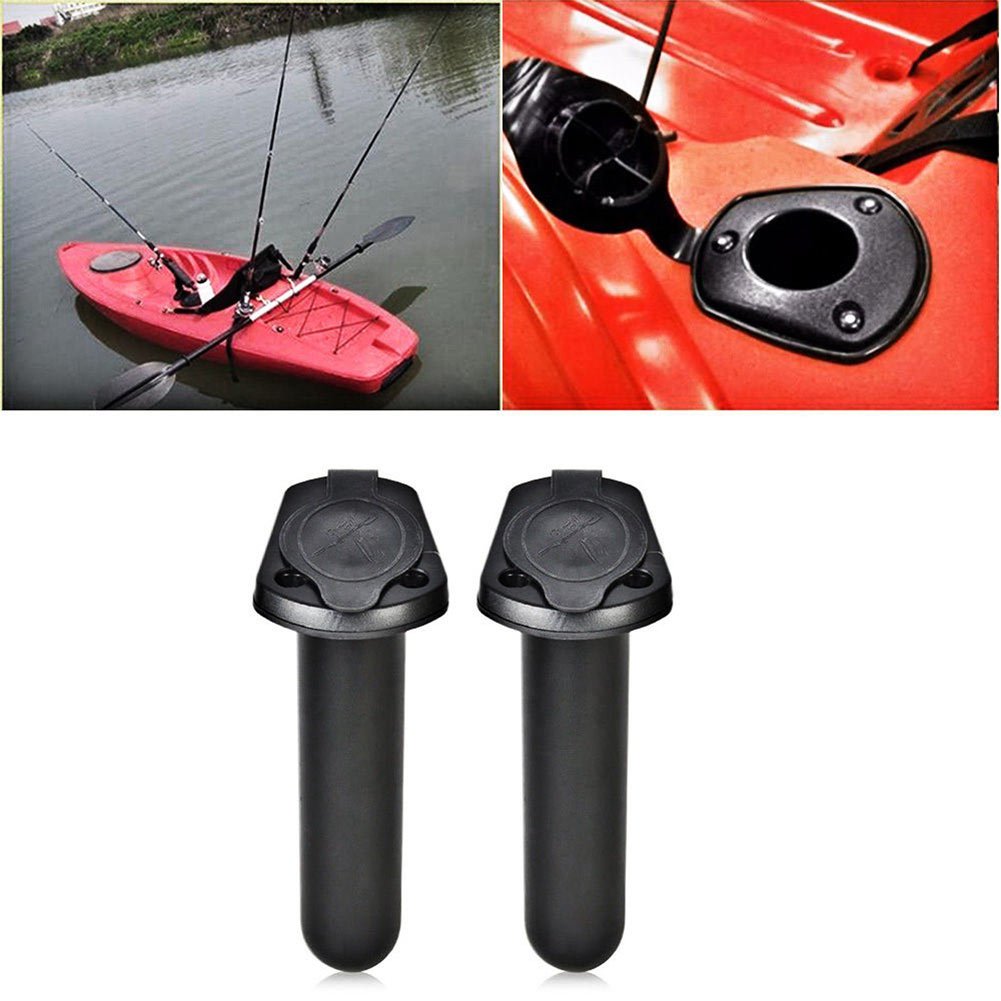 Soporte para cañas de Pescar Flush Mount 2pcs Kayak Canoa Barco