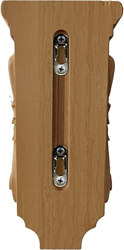 Vista 114 de Ekena Millwork CORW03X04X07ACAL - Ménsula pequeña de madera de acanto, 3 1/2 pulgadas de ancho x 4 pulgadas de profundidad x 7 pulgadas de alto