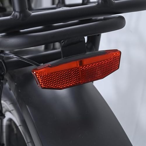 Miniatura 9 de Luz trasera EBike de 6 V-60 V, luz de advertencia LED de alto brillo, luz trasera de bicicleta, equipo de conducción nocturna, conector impermeable,
