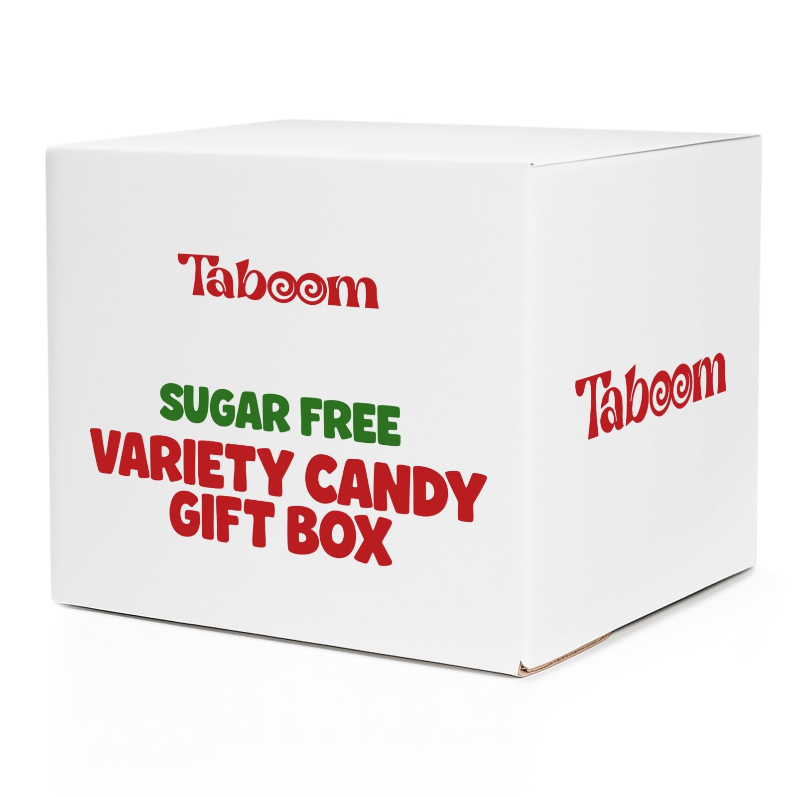 Taboom Sugar Free Assorted Chocolate Candy Bag - 2 Lb Individually Packaged Sugar Free Chocolate Bars Variety for Snacks and Treats - Approx. 100 Chocolates