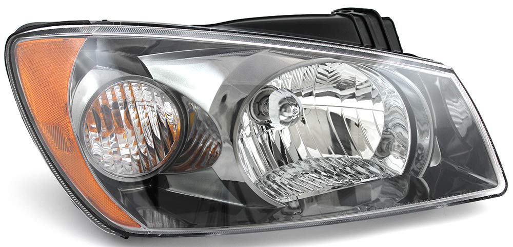 Amazon Com For Kia Spectra 5 Headlight 2005 2006 Passenger Right Side Headlamp Assembly Replacement Automotive