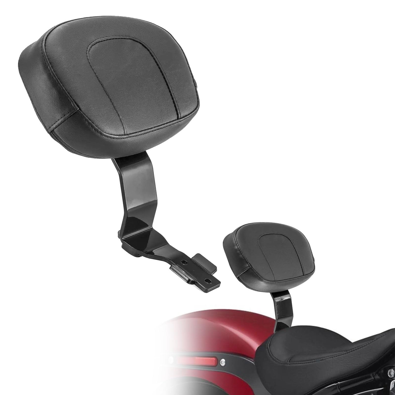 Dossier avant conducteur de moto sissy bar haut de gamme pour Softail Street Bob 18-23