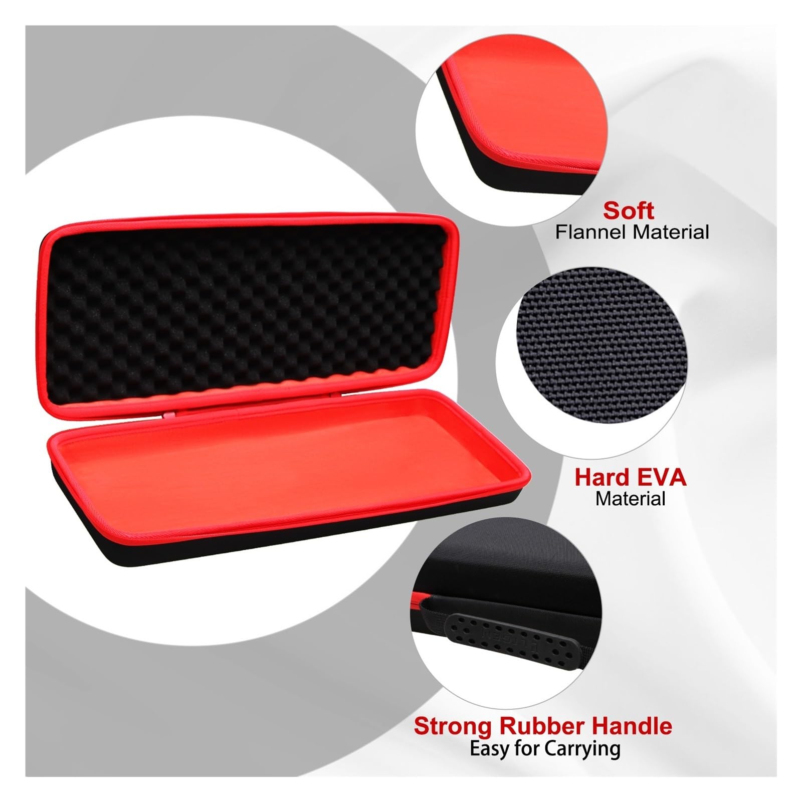 Borsa per Tastiera Custodia protettiva for tastiera controller MIDI rigida in EVA for USB Borsa for il trasporto