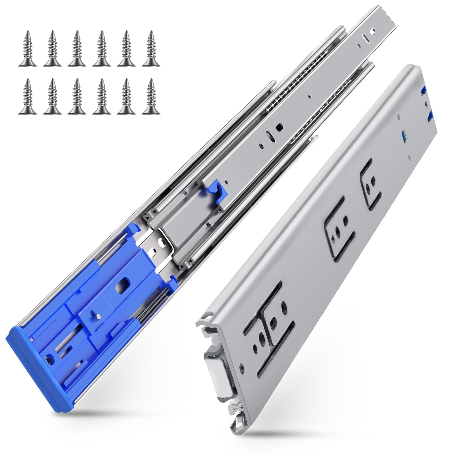 51 mm 35,6 cm Soft Close cassetto scorrevoli-90,7 kg