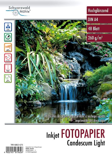 Papier photo double face brillant A4 - 260 G Cover