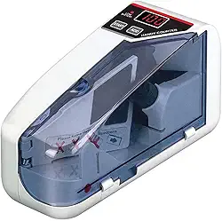 Contador Cédula Notas Dinheiro Portátil Bivolt V30 872 - Lorben