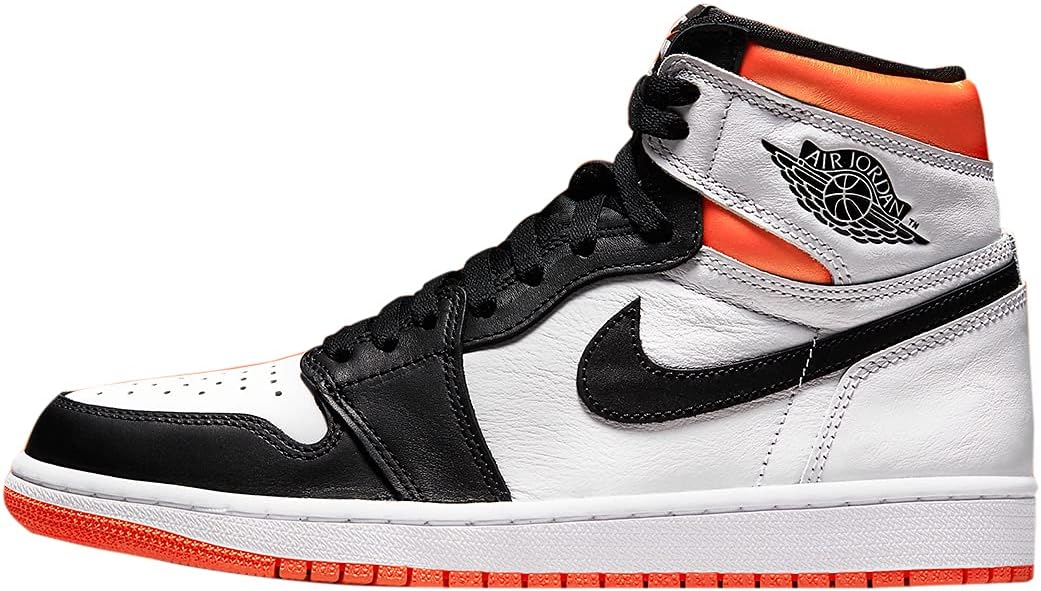 high top jordans orange