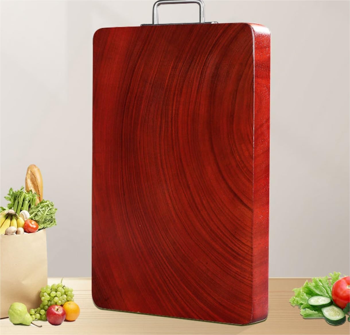 Tabla de Cortar Cocina Tabla De Cortar Bloque De Corte De Madera Personalizado Regalo Personalizado Para El Cumpleaños Del Aniversario De Inauguración De La Casa para Cortar Pan, Carne o Verduras(22*3
