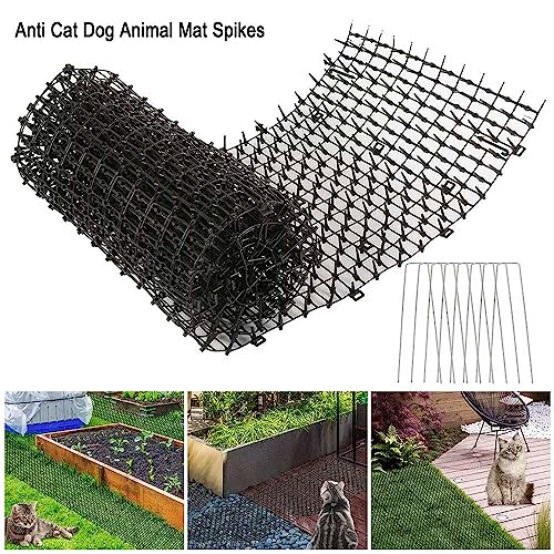 Pink Moon Cat Scat Mat With Spikes Prickle Strips Anti-Cats Network Digging Stopper Pest Repellent Spike Deterrent Mat #TOP1