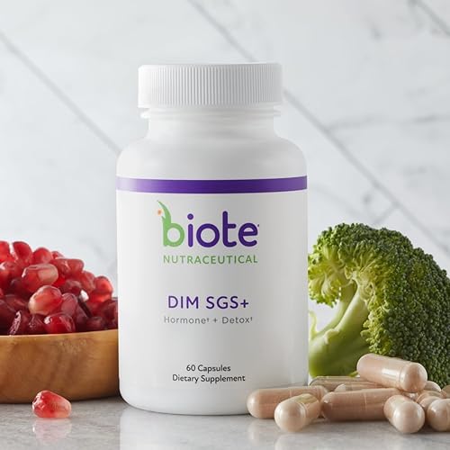 Miniatura 3 de Biote Nutracéuticos - DIM SGS + - Hormona + Detox (60 Cápsulas)