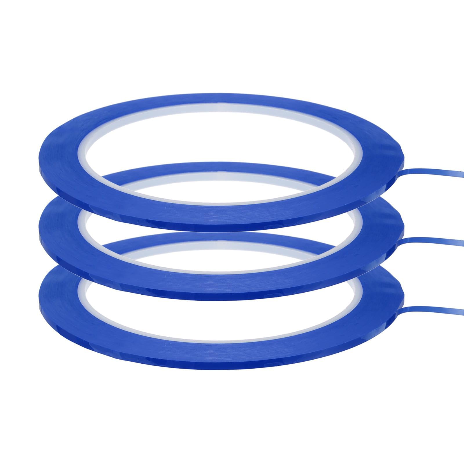 TA-VIGOR Whiteboard Tape 2mm x 66m Self Adhesive Blue 3 Rolls