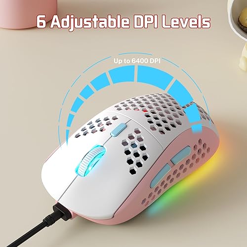 Miniatura 8 de AJAZZ AK680 Teclado mecánico para juegos y mouse Combo de teclas PBT intercambiables en caliente, teclas completas retroiluminadas RGB teclas