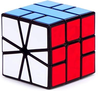 CuberSpeed Qiyi Square one Black Speed Cube QY Toys Square SQ1 Speed Cube Puzzle