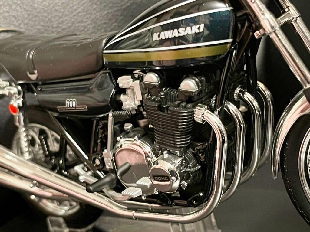 アオシマ 1/12 完成品 z2 玉虫ブルー Amazon | 1/12 750RS Z2 玉虫ブルー ダイキャストバイク