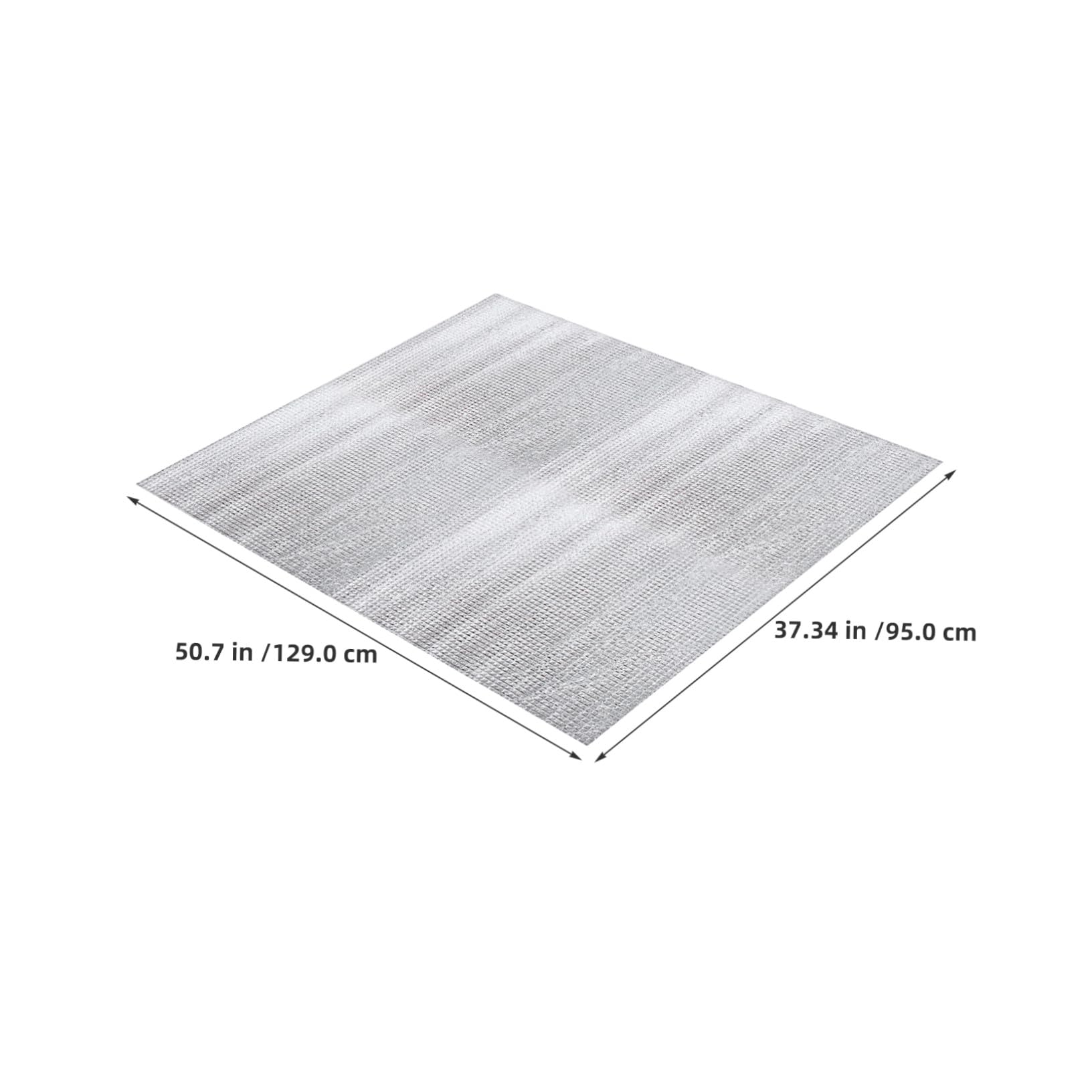 TEHAUX 2 Set Copertura Isolante Ventilatore Soffitta Protezione Termica per Ventilazione Soffitta Scudo Isolante Resistente per Inverno Argento