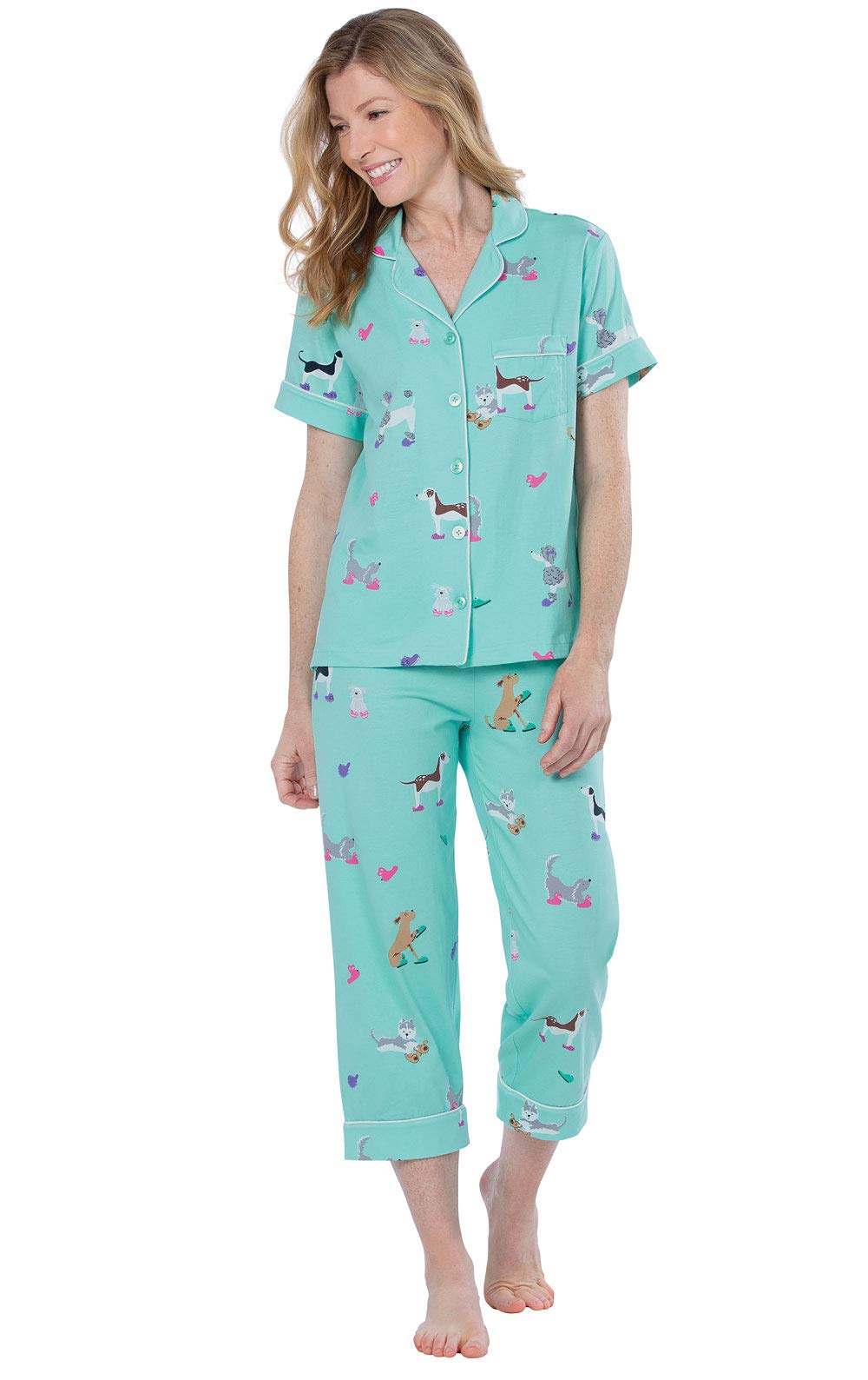 Buy PajamaGram Womens Pajama Sets Cotton Pajamas for Women Online at