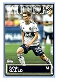2023 TOPPS MAJOR LEAGUE SOCCER 1983 FUTBOL #83T-26 RYAN GAULD VANCOUVER WHITECAPS FC SOCCER OFFICIAL TRADING CARD OF SOCCER