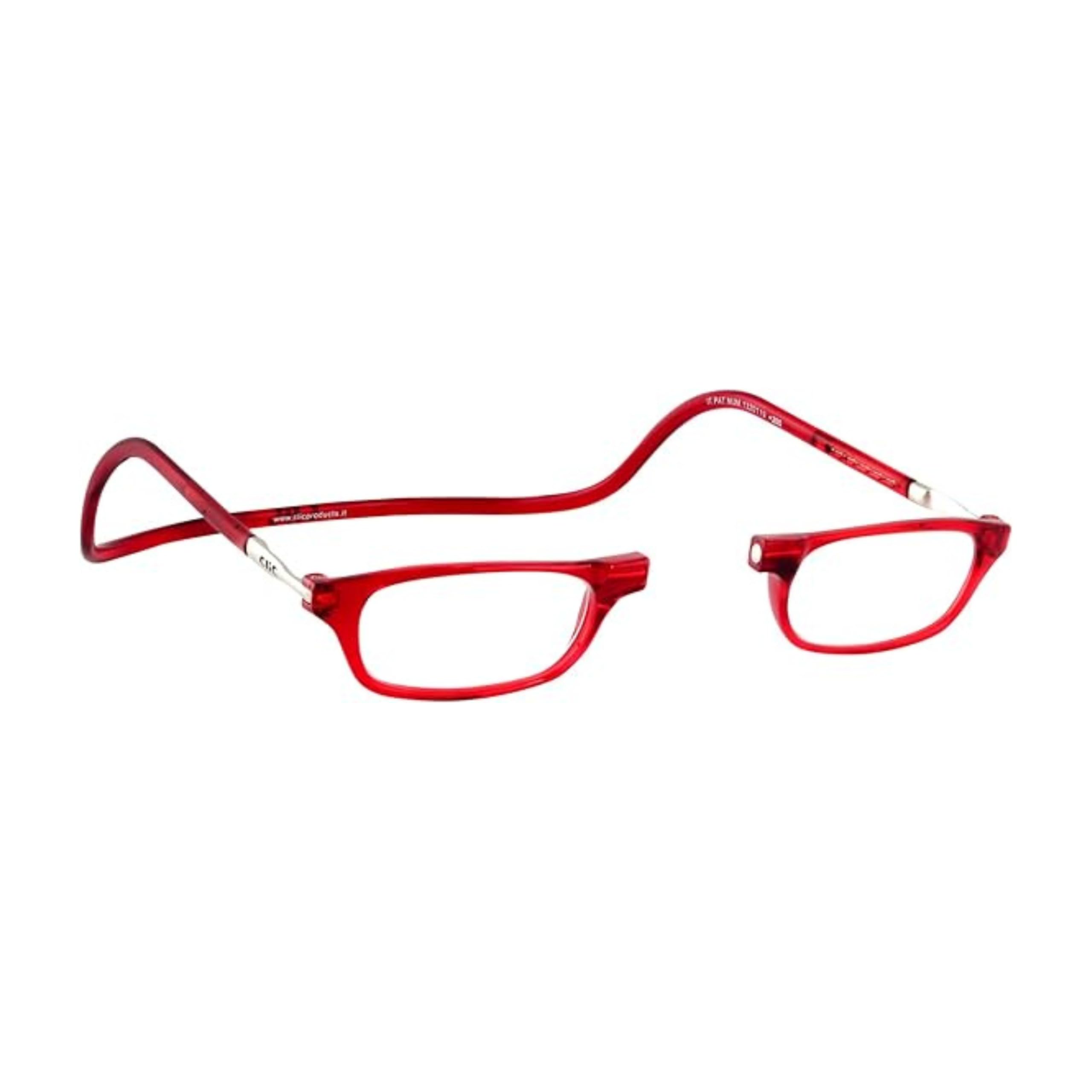 CliC Eyewear - Herren Lesebrille XL - Lesebrille mit Magnet - Polyamid TR90 - Flexible Single Vision